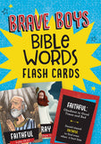Brave Boys Bible Words Flash Cards