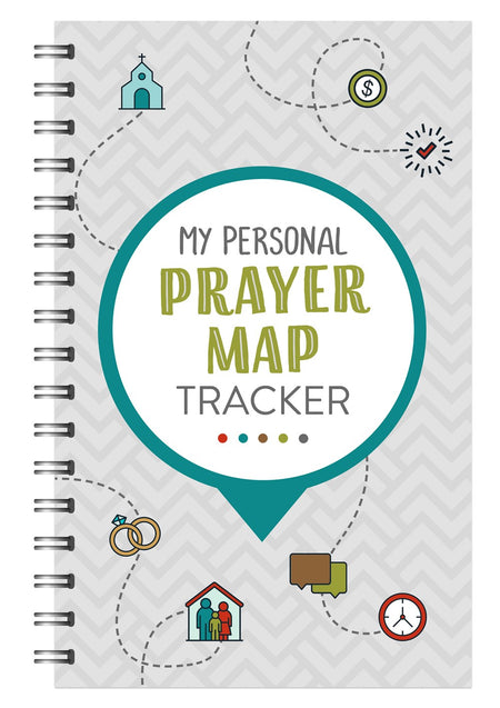 My Personal Prayer Map Tracker - Light Blue