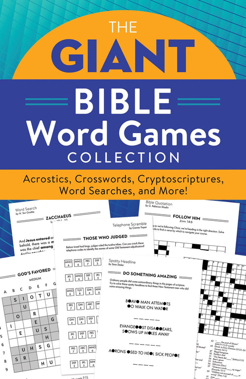 The Giant Bible Word Games Collection : Acrostics, Crossword
