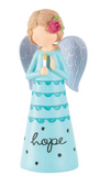 Angel Figurine - Hope With Candle