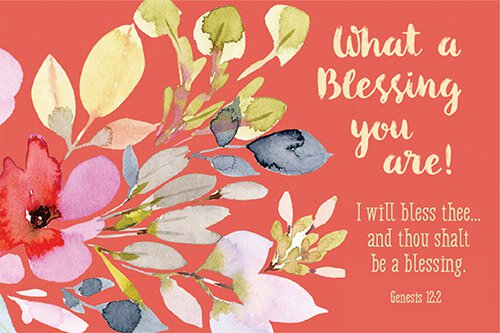 Pass it On (25 Cards) - What a Blessing You Are!