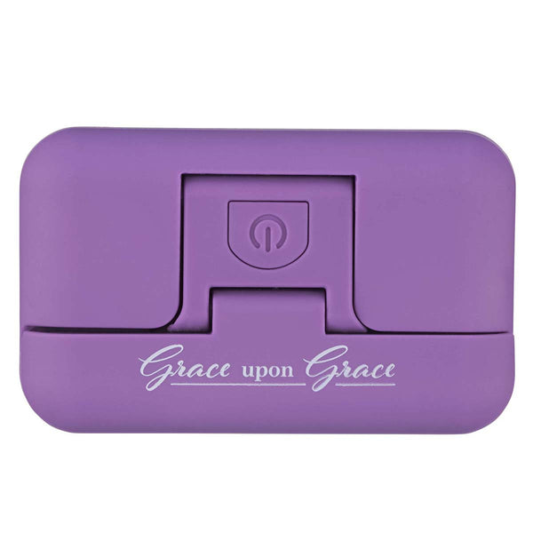 Book Light Adjustable Clip-on - Grace Upon Grace (Purple)