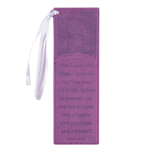 LuxLeather Pagemarker - For I Know the Plans