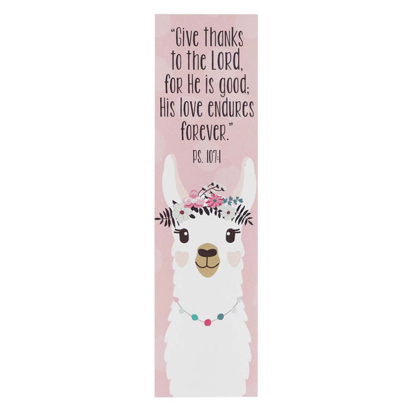 Sunday School/Teacher Bookmark Set (ORDER IN 3'S) - Give Thanks to the LORD