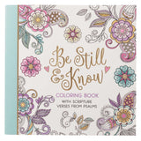 Inspirational Adult Coloring Book - Be Still & Know