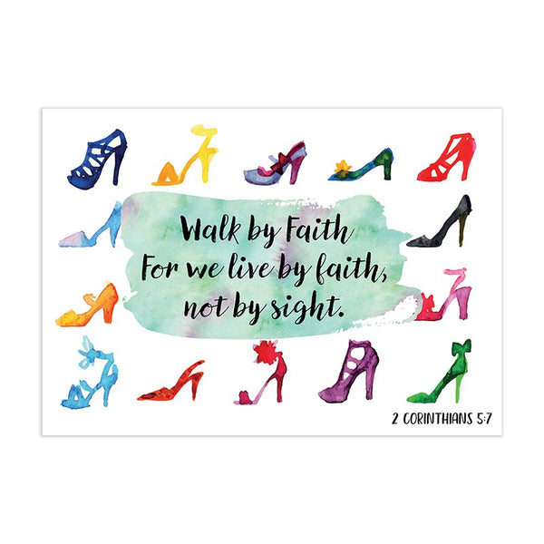 Small Poster - Walk by Faith