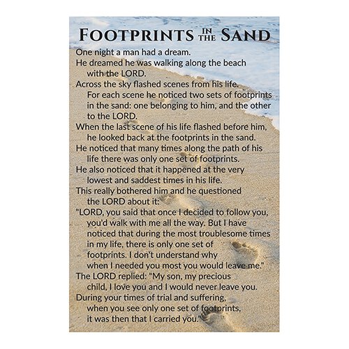 Pass it On (25 Cards) - Footprints