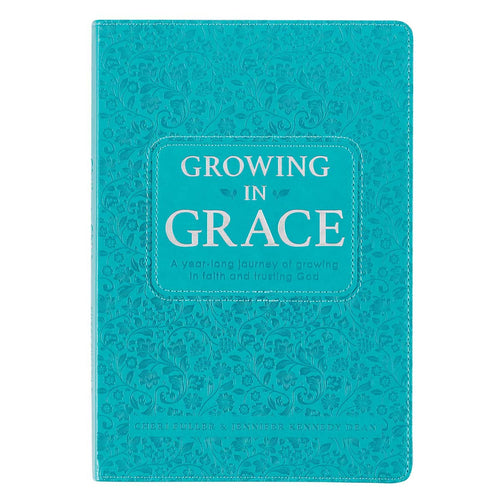 Growing in Grace Faux Leather Daily Devotional
