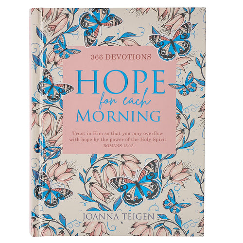 Hope For Each Morning Hardcover Devotional