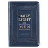 Daily Light for Men Devotional - Faux Leather Blue