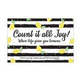 Small Poster - Count it all Joy