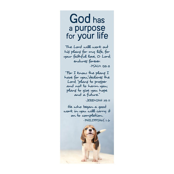 Bookmark - God Has a Purpose (Pack of 10)