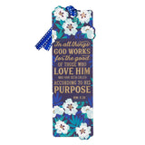 Premium Cardstock Bookmark - God Works For The Good