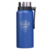 Stainless Steel Water Bottle - I Can Do All Things Philippians 4:13