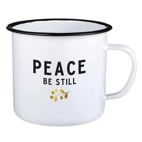Enamel Mug - Peace Be Still