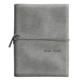 Face to Face Suede Journal- Dear God