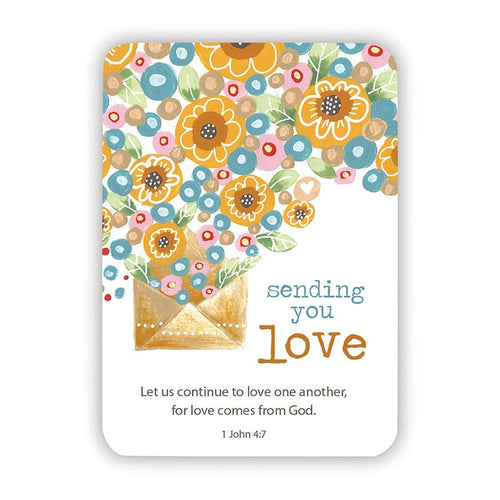 Verse Card - Sending you Love (ORDER IN 5'S)