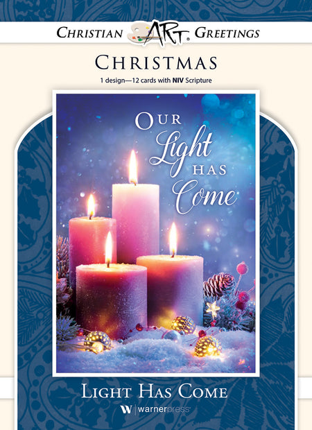 Christmas - Joy, Luke 2:10 (KJV) - Box of 12 - Boxed Greeting Cards
