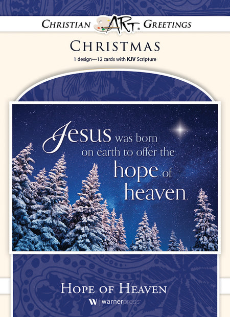 CHRISTMAS ORNAMENT HOPE BAUBLE 4"