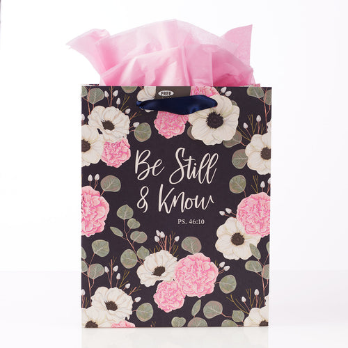 Be Still & Know Medium Gift Bag – Psalm 46:10