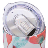 It's The Little Things Pink Petals Stainless Steel Travel Mug