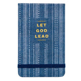 Linen Notepad - Let God Lead