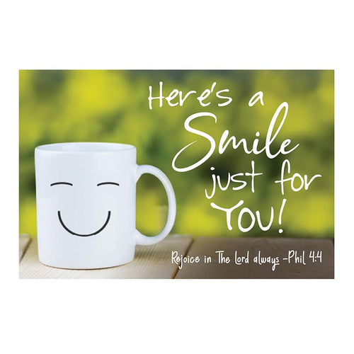 Pass it On  (25 Cards) -Here's a Smile