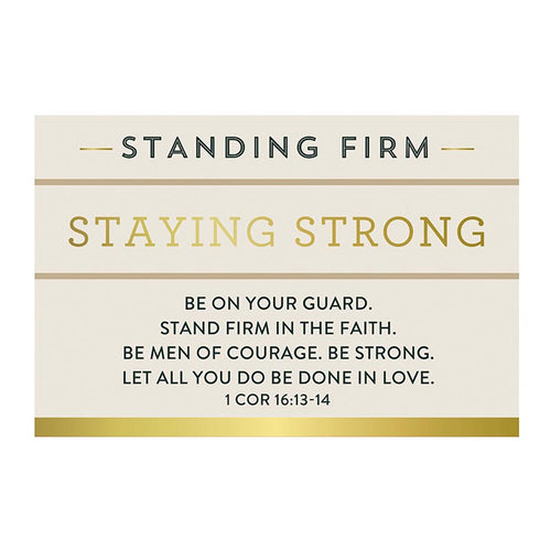Pass it On (25 Cards) -Standing Firm Staying Strong
