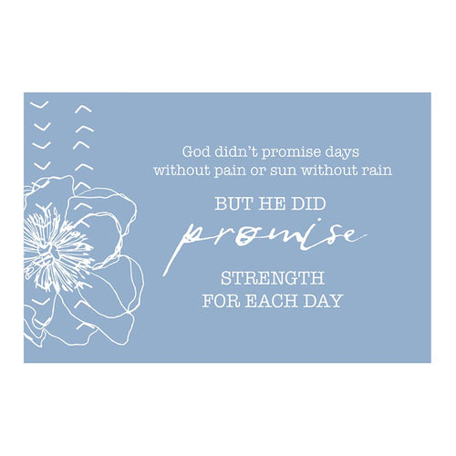 Pass it On  (25 Cards) - God Didn't Promise Days without Pain