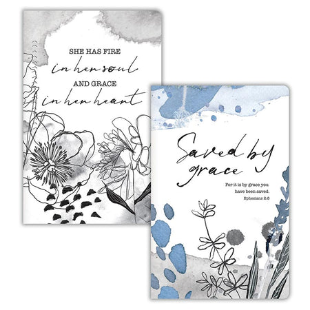 Notepad Set of 2 -  Be Still/Mightier than the Waves
