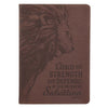 Classic Journal - My Strength & My Defense Brown