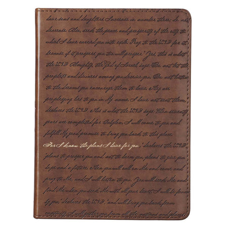 With God All Things are Possible Large Wirebound Journal with Elastic Closure - Matthew 19:26