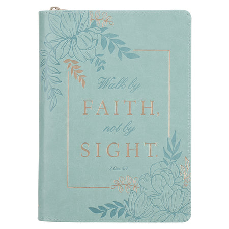 Look Up, Girl! Pink Faux Leather Devotional