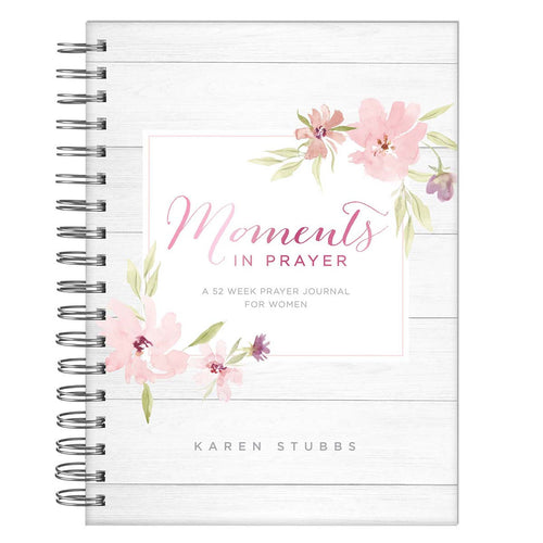 Moments in Prayer Wirebound Prompted Prayer Journal