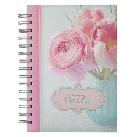 Large Wirebound Journal - In All Things God Works For The Good Romans 8:28