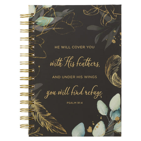 Faith Bee Hardcover Journal - Romans 5:1