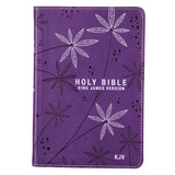 KJV Compact Bible - Purple Faux Leather