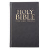 Black Hardcover King James Veriosn Pew and Worship Bible