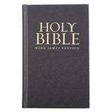 Black Hardcover King James Veriosn Pew and Worship Bible