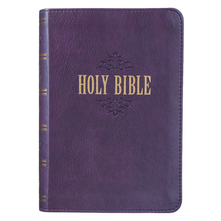 KJV Compact Bible - Brown Faux Leather
