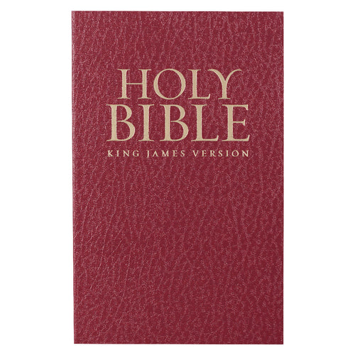 Burgundy Softcover Gift and Award King James Version Bible