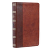 Brown Half-bound Faux Leather Giant Print King James Version Bible