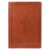 KJV Bible Super Giant Print Faux Leather Tan