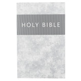 Silver Damask Softcover King James Version Outreach Bible