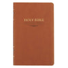 Saddle Tan Faux Leather Gift Edition King James Version Bible