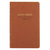 Saddle Tan Faux Leather Gift Edition King James Version Bible