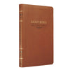 Saddle Tan Faux Leather Gift Edition King James Version Bible