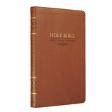 Saddle Tan Faux Leather Gift Edition King James Version Bible