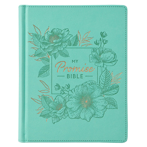 KJV My Promise Bible - Teal Faux Leather