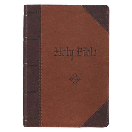 Teal Faux Leather Spiritual Growth Bible